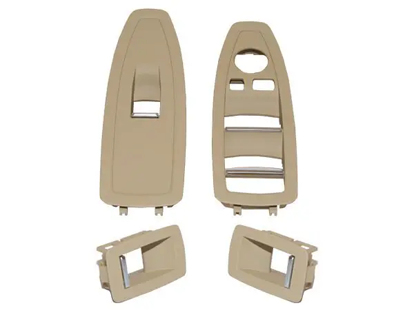 BMW F30 Window Switch Frame Set Beige | 51417289347