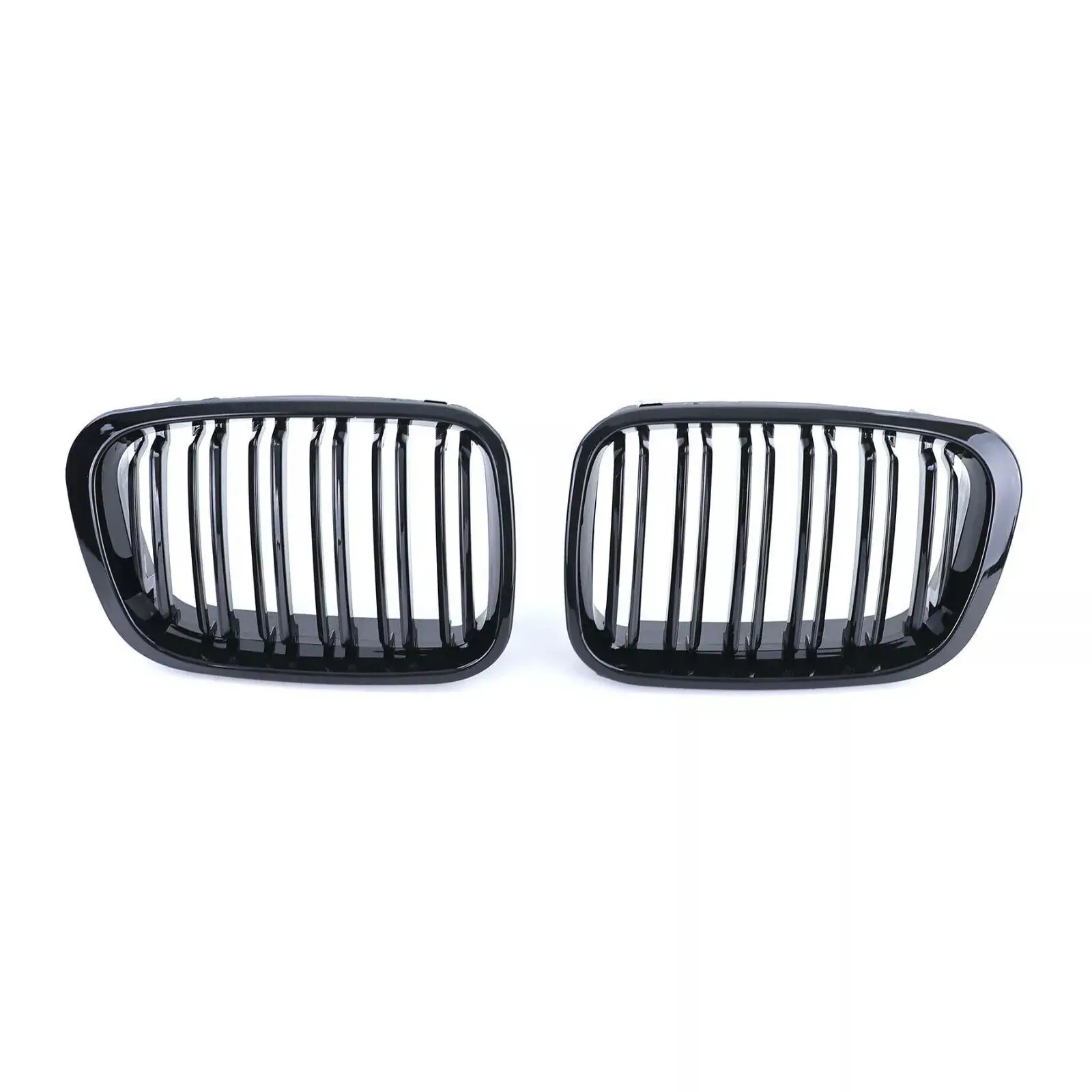 BMW E46 1999-2001 Sedan Piano Black Grille Set