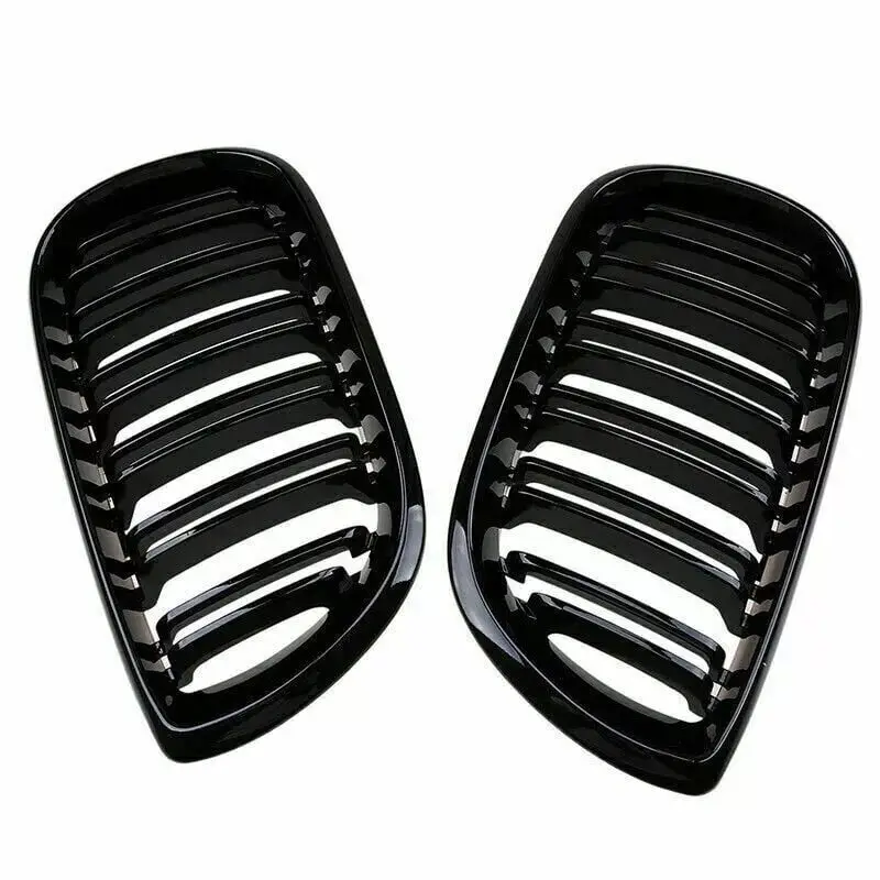 BMW E46 2002-2005 Sedan Piano Black Grille Set