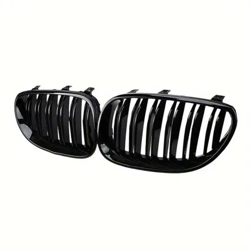 BMW E60 Piano Black Double Slat Grille