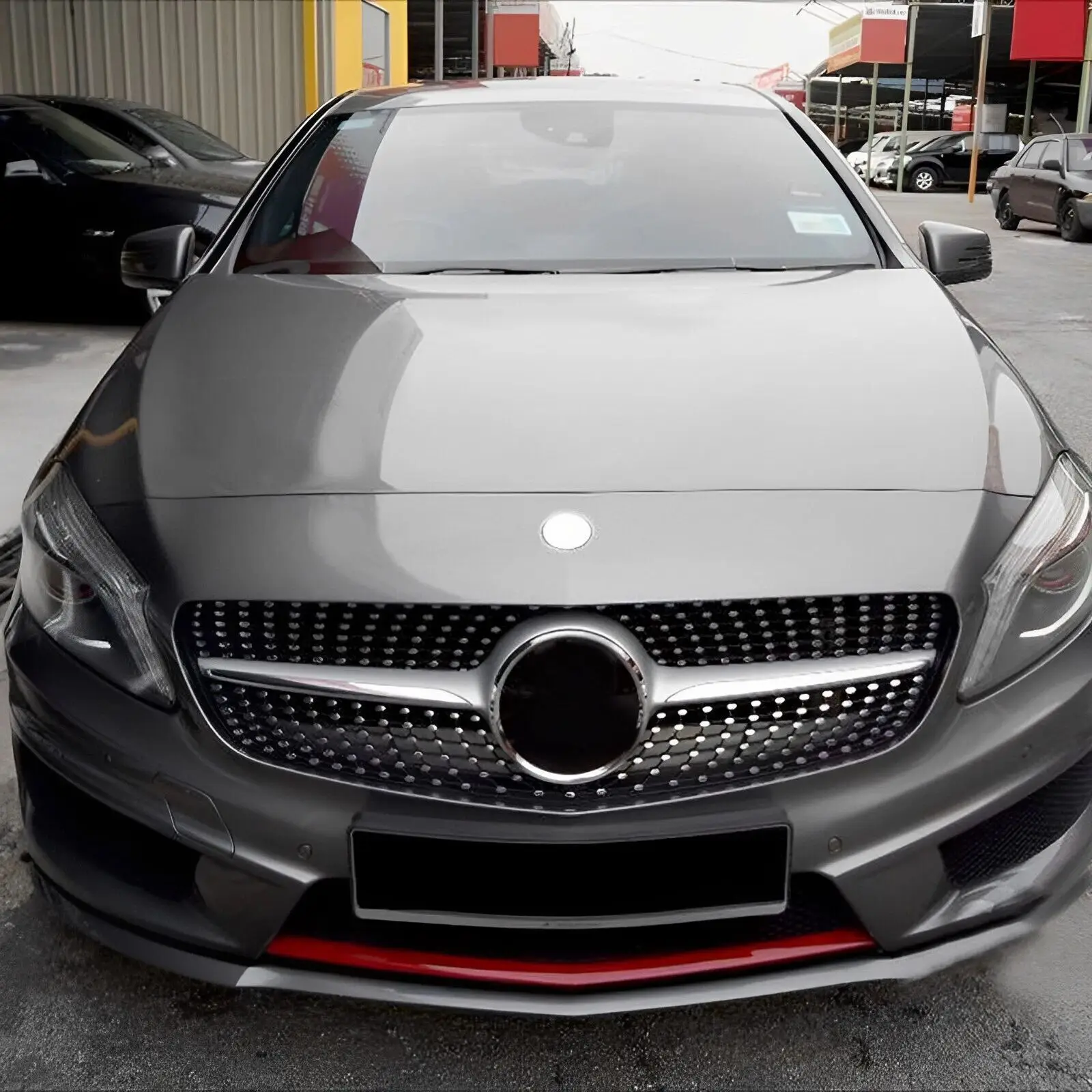 Mercedes W176 Diamond Chrome Grille | APD