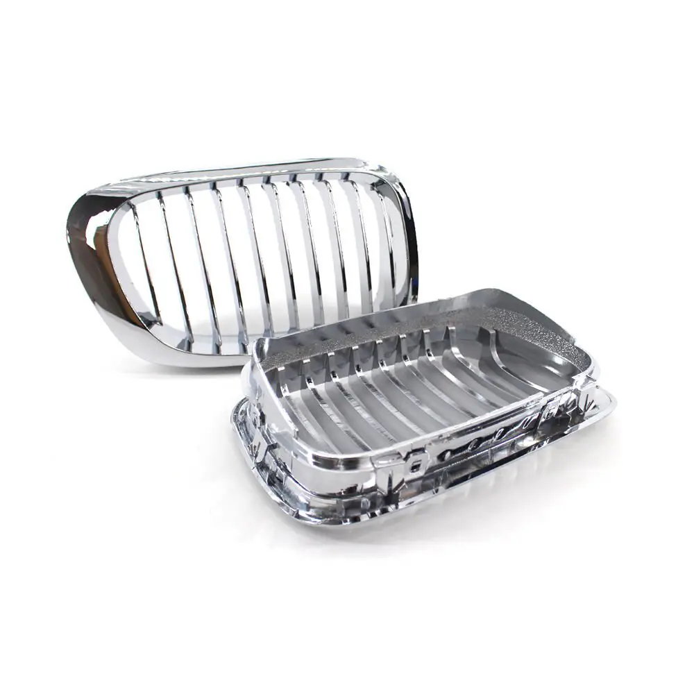 BMW E46 Coupe 1998-01 Full Chrome Grille Set