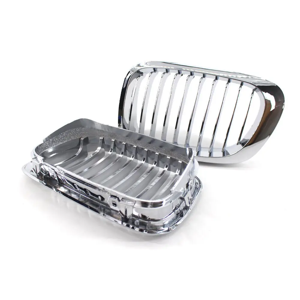 BMW E46 Coupe 1998-01 Full Chrome Grille Set