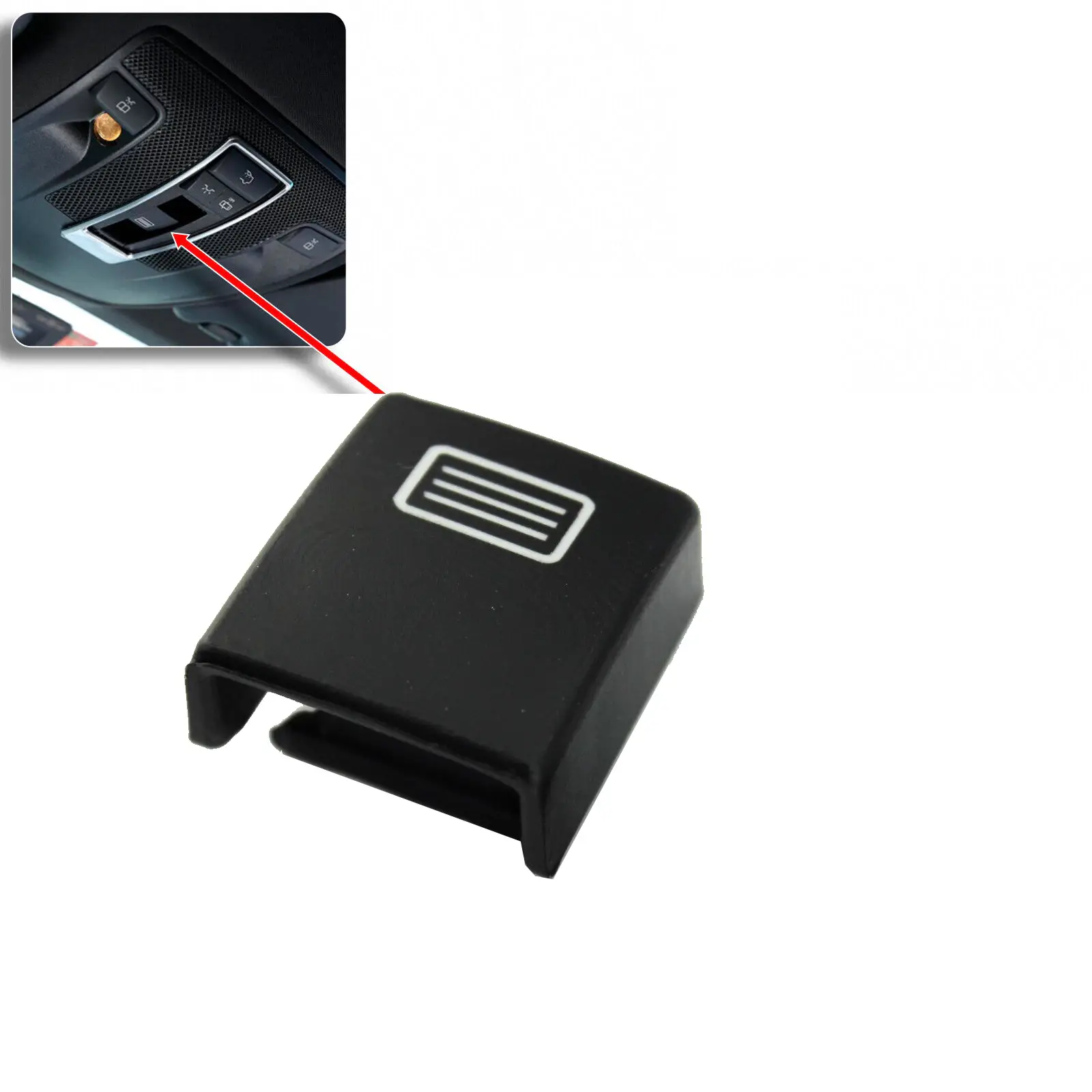 Mercedes CLA W117 Sunroof Button Plastic - APD Mercedes B Se