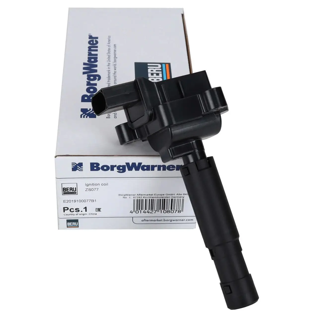 Mercedes C-Class W204 M271 Ignition Coil | BERU ZS077