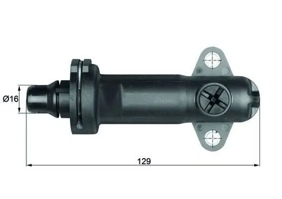 BMW E39 M47N-M57N EGR Valve Thermostat | BEHR TE270 BMW E46