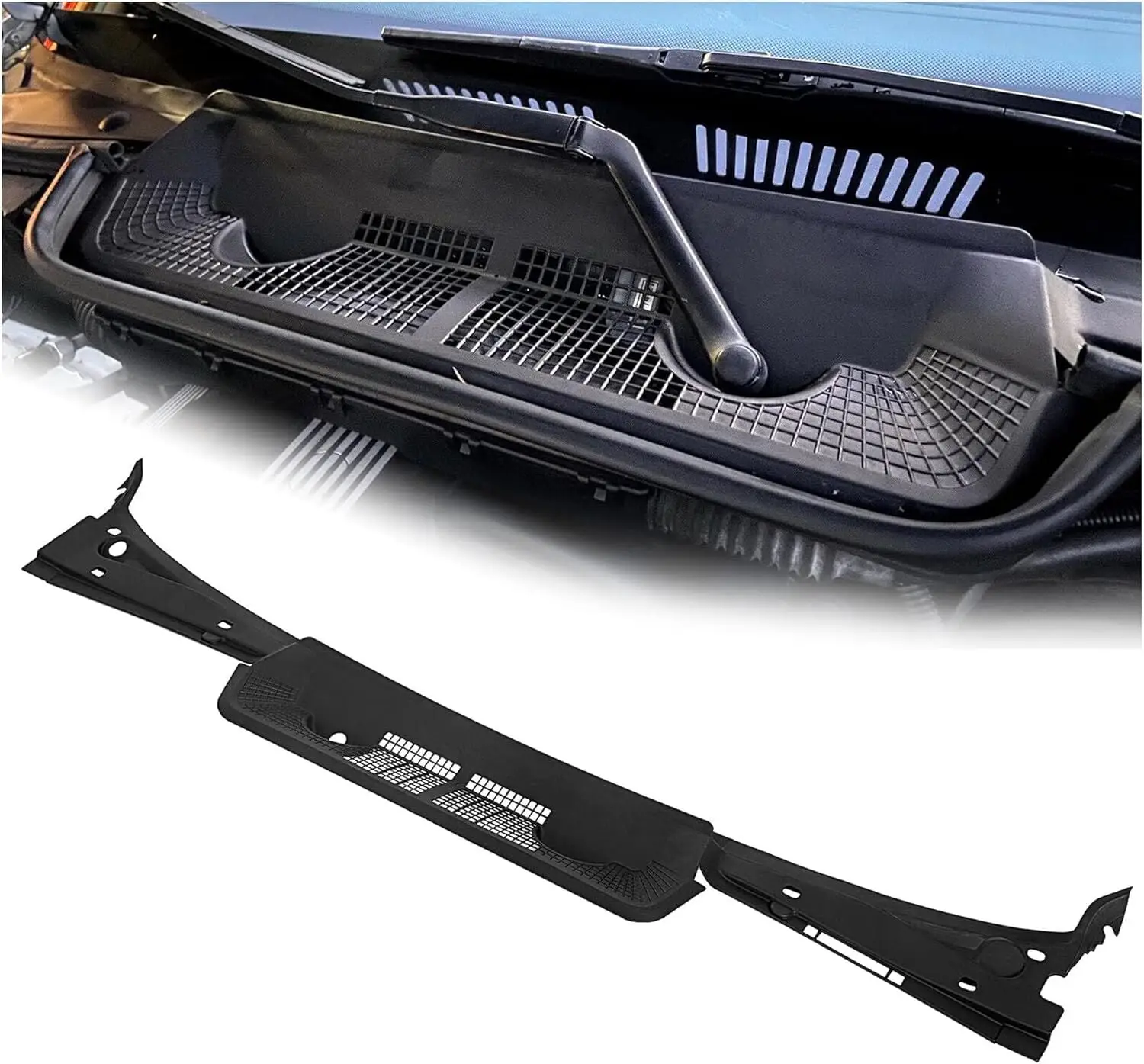 BMW E36 Coupe Window Lower Trim - BMW 51711977677