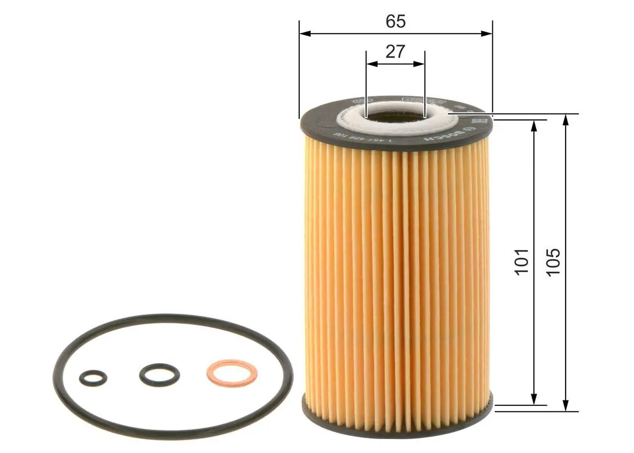 BMW Z3 E36 1.9 M44 Yağ Filtresi | BOSCH 1457429108