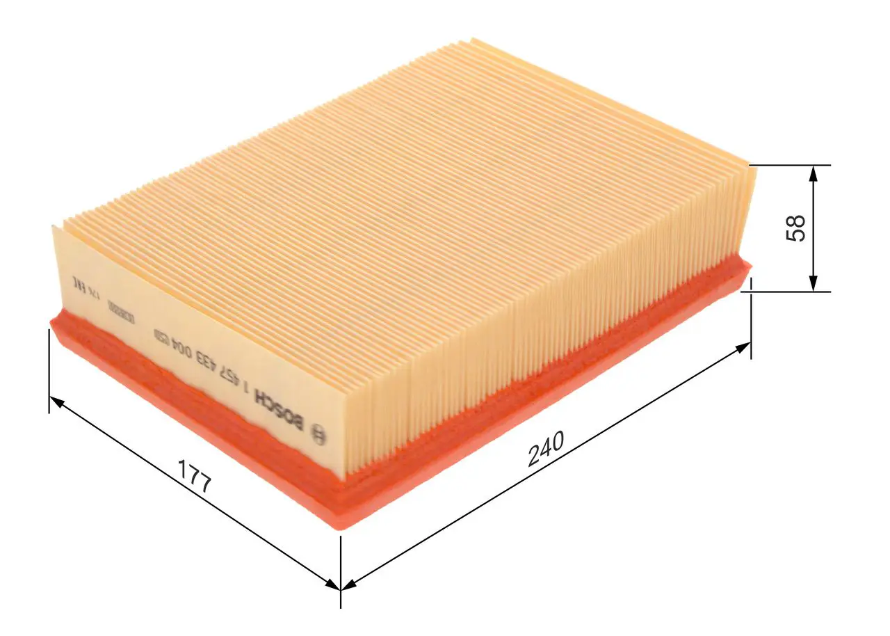 BMW 3 Series E36 M3 3.0 Coupé S50 Air Filter | BOSCH 1457433004