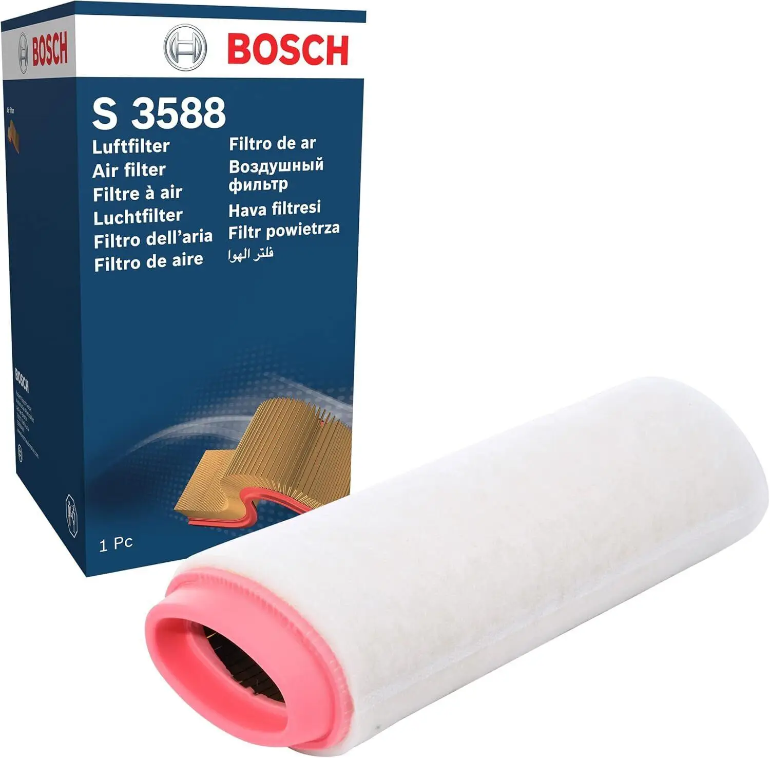 BMW 3 Serisi E46 320 d (Turbodiesel) M47 Hava Filtresi | BOSCH 1457433588
