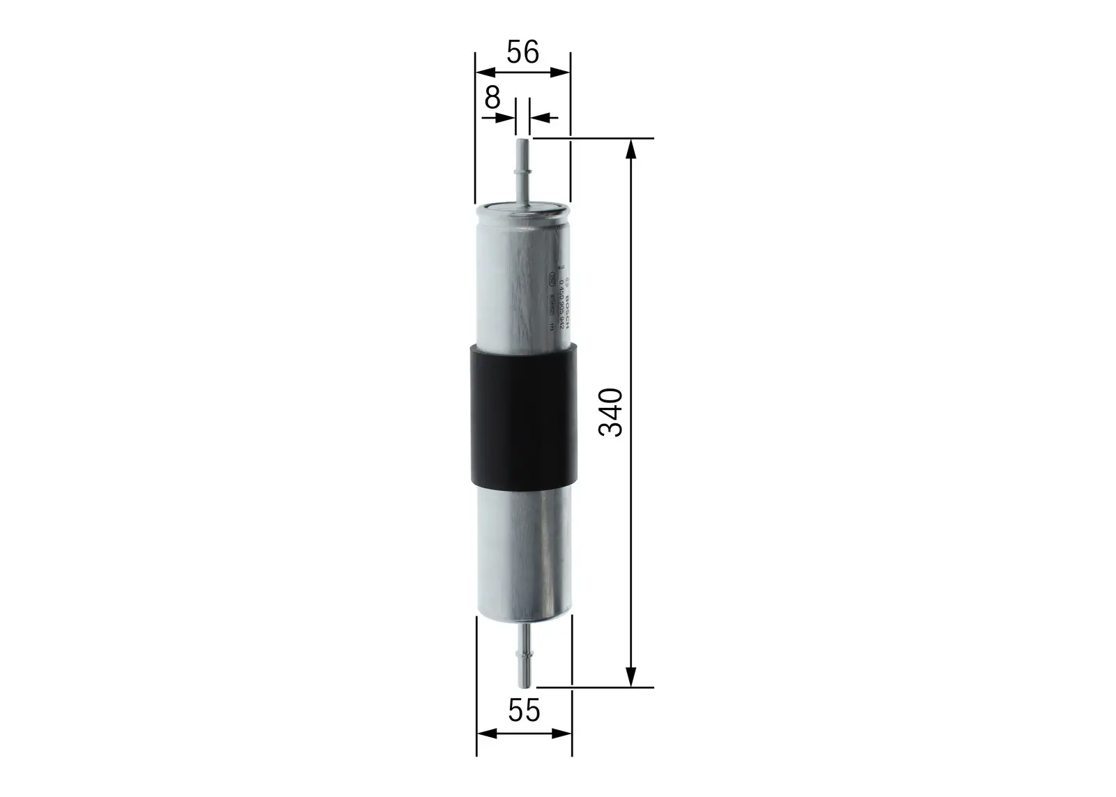 BMW E36 M3 3.2 S52 Fuel Filter | BOSCH 0450905942