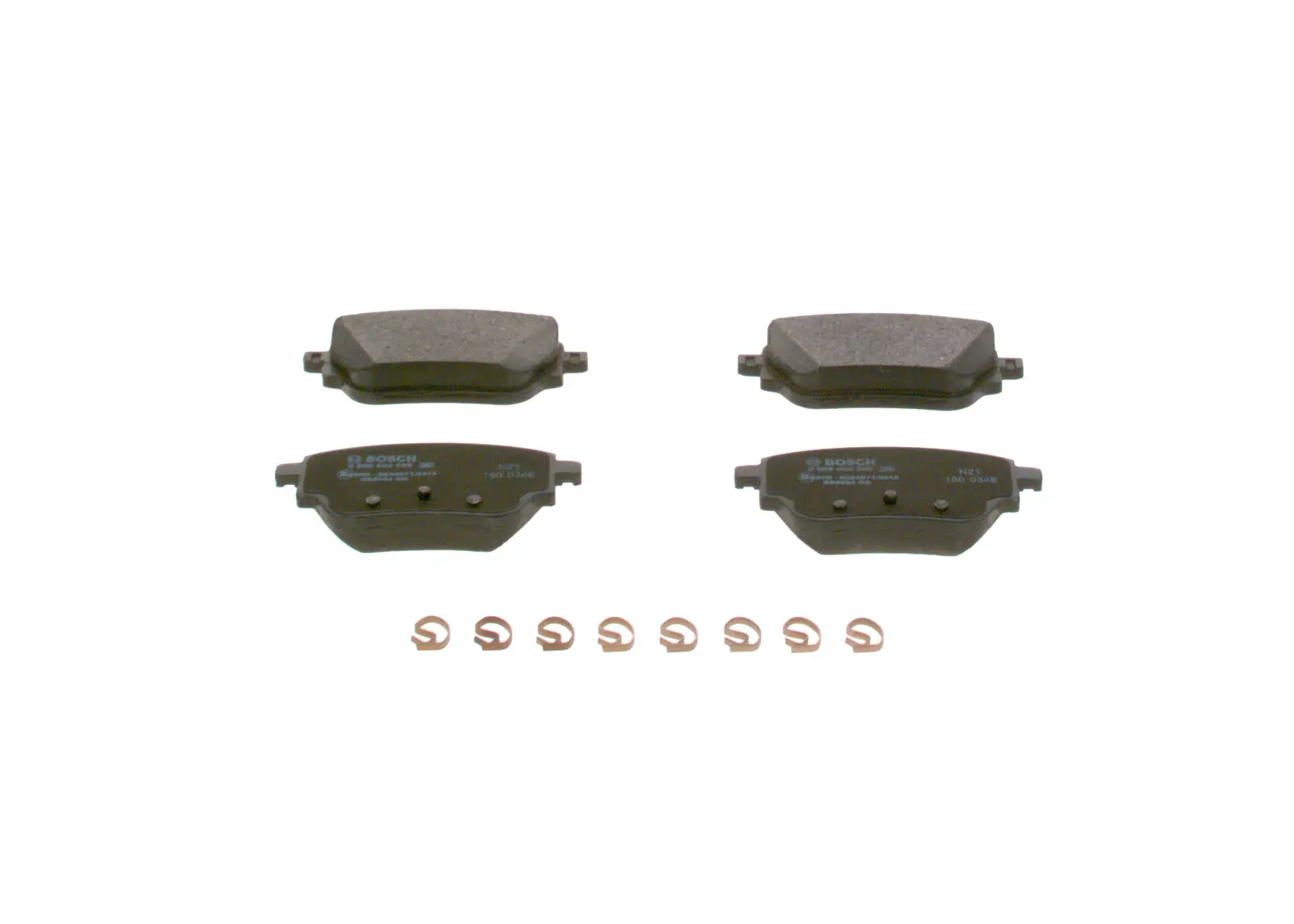 Mercedes W118 CLA 220d Brake Brake Pad Rear | BOSCH 0986424889