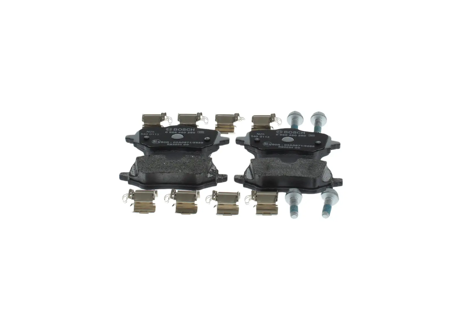 BMW F70 118 Brake Brake Pad Rear | BOSCH 0986460280