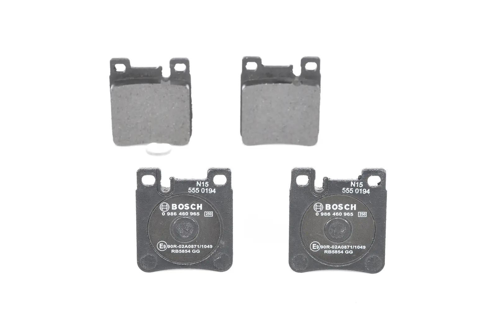 Mercedes W208 CLK 320 Fren Balatası Arka | BOSCH 0986460965