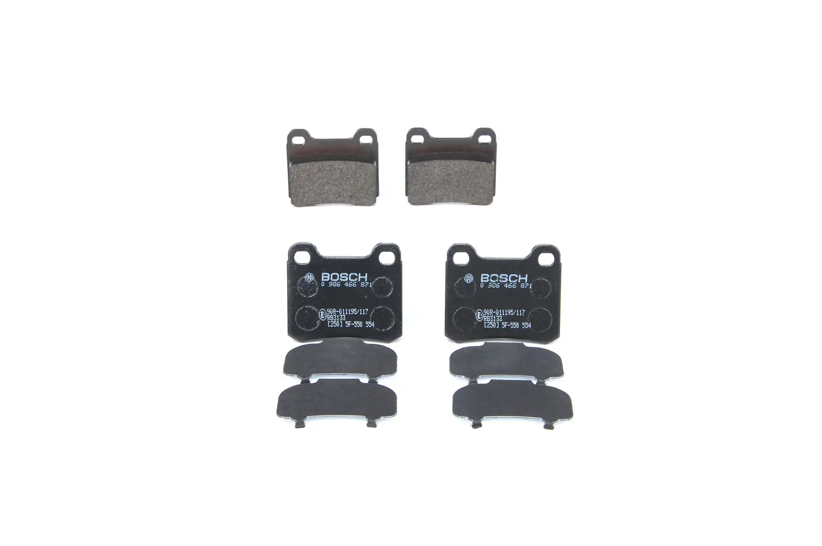 Mercedes W124 E 300 DIESEL Brake Brake Pad Rear | BOSCH 0986466871