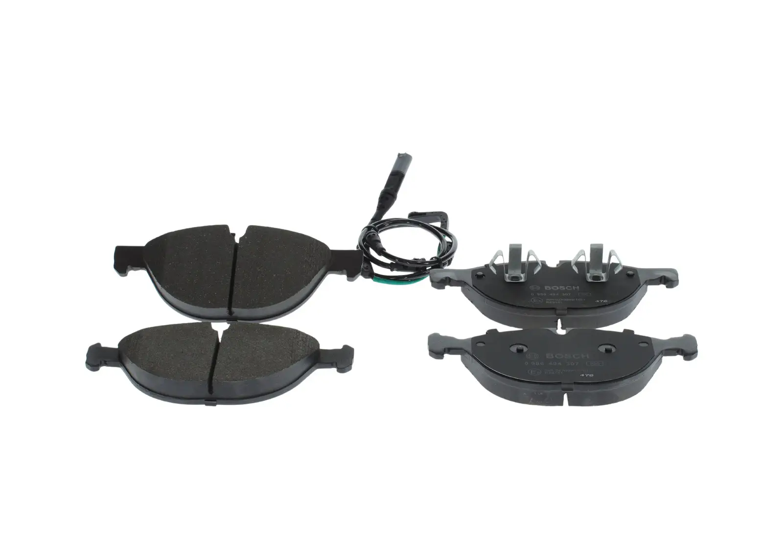 BMW F16 X6 xDrive 50 i Brake Brake Pad Front | BOSCH 0986494307