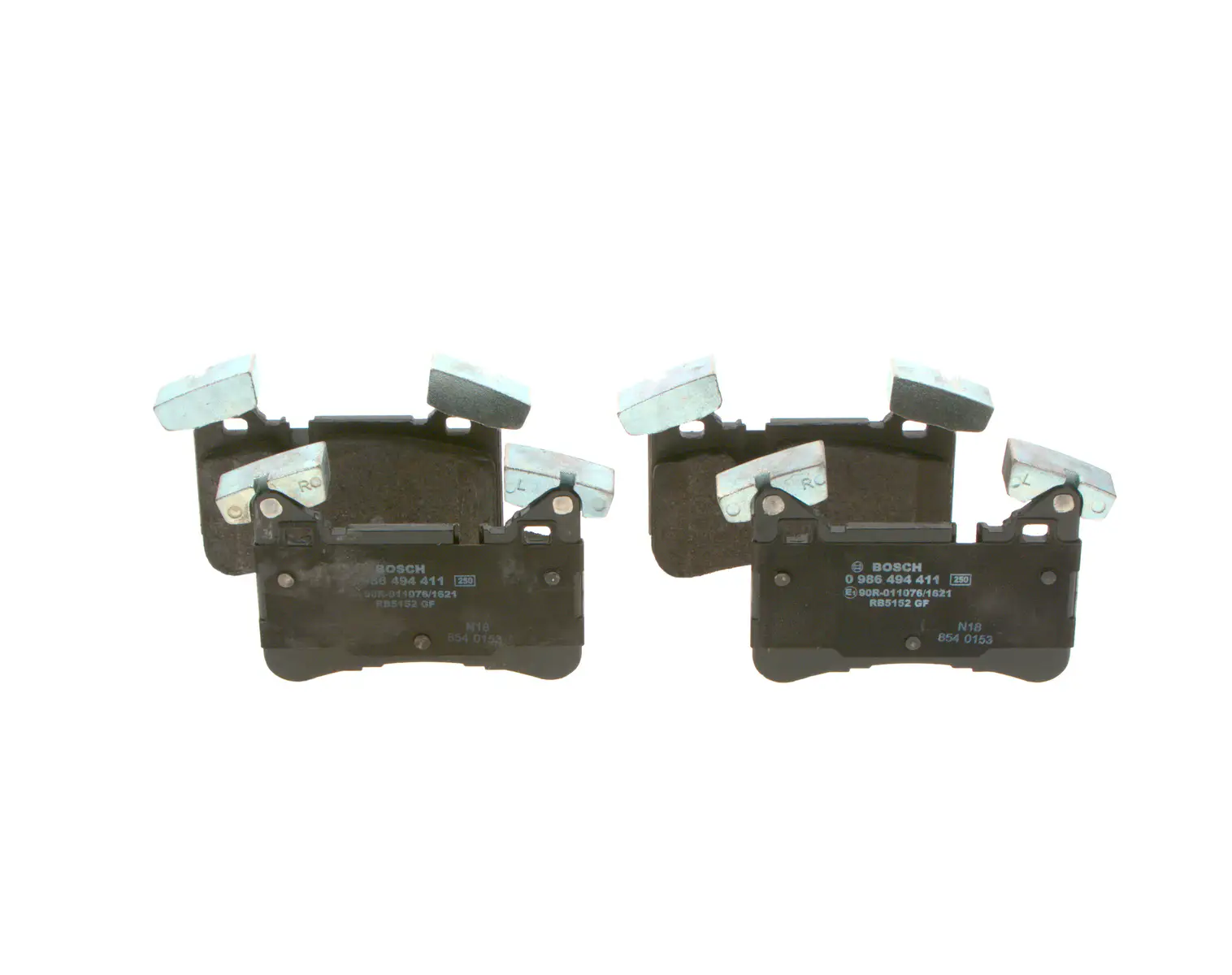 Mercedes W219 CLS 63 AMG Brake Brake Pad Rear | BOSCH 0986494411