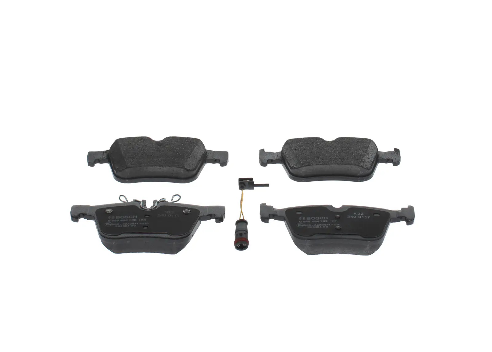 Mercedes W253 GLC 200 Brake Brake Pad Rear | BOSCH 0986494752