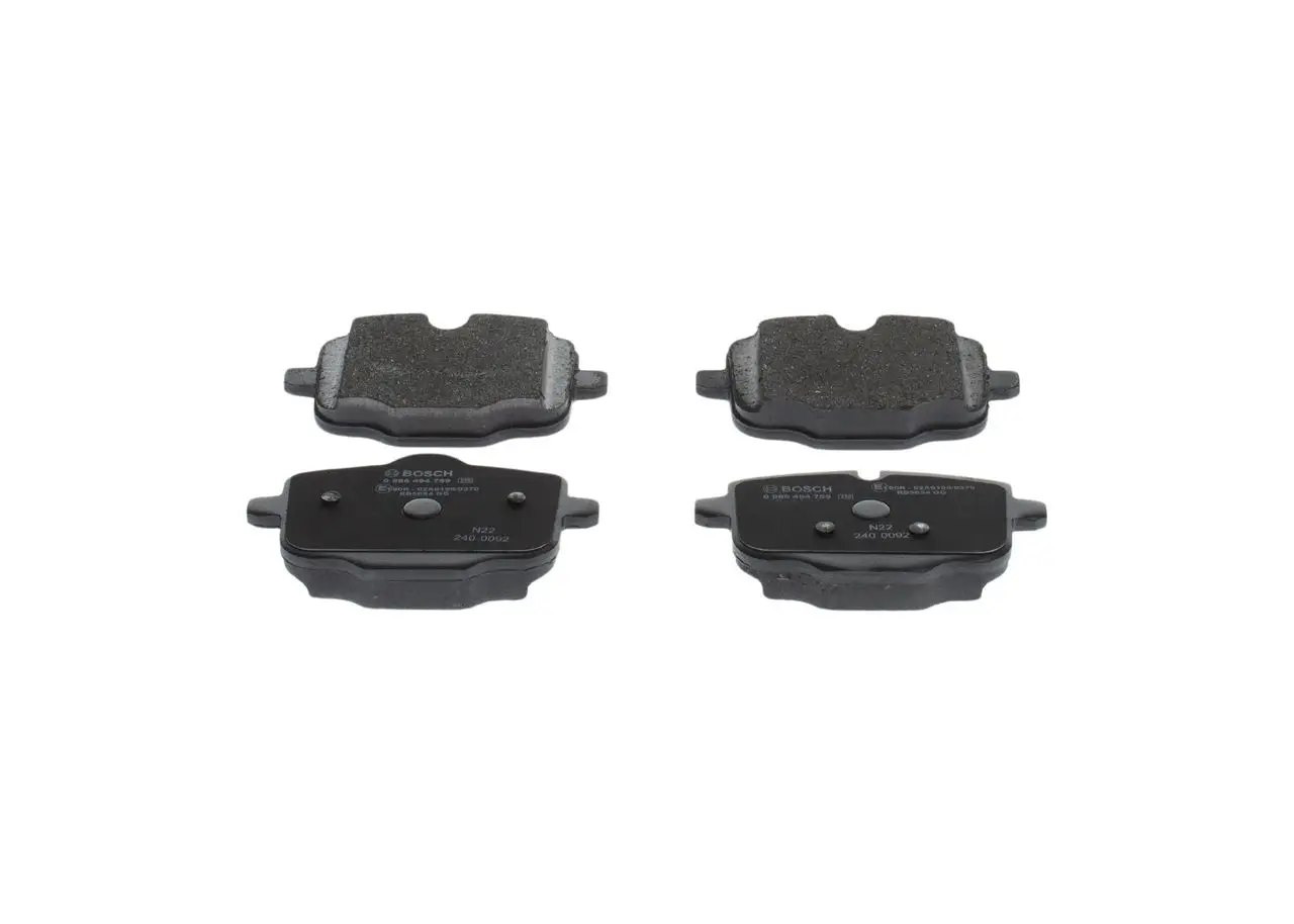 BMW F10 550i Brake Brake Pad Rear | BOSCH 0986494759