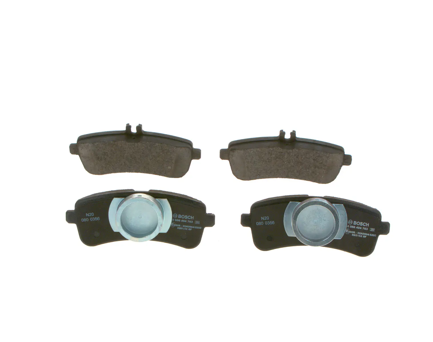 Mercedes W205 AMG C 63 Fren Balatası Arka | BOSCH 0986494763