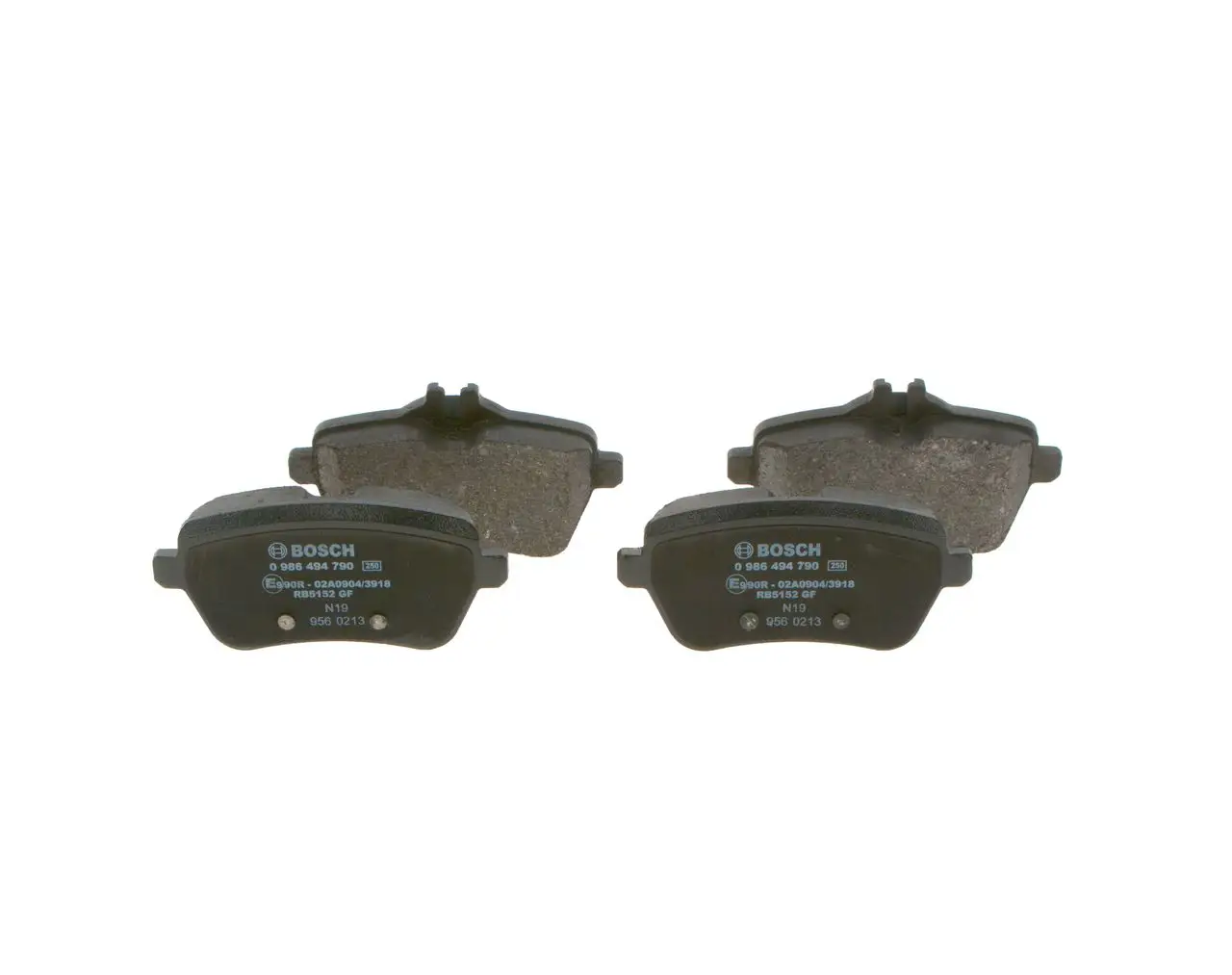 Mercedes W117 CLA 250 2.0 Fren Balatası Arka | BOSCH 0986494790