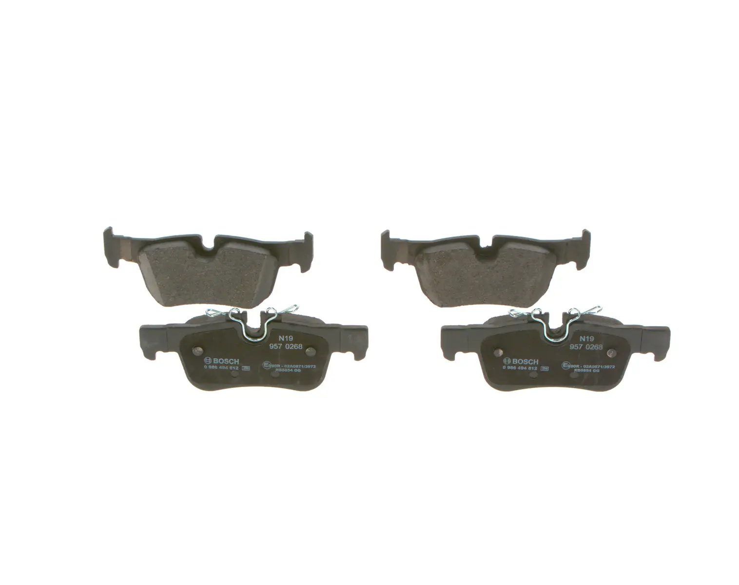 BMW F39 X2 sDrive 18 i Fren Balatası Arka | BOSCH 0986494812