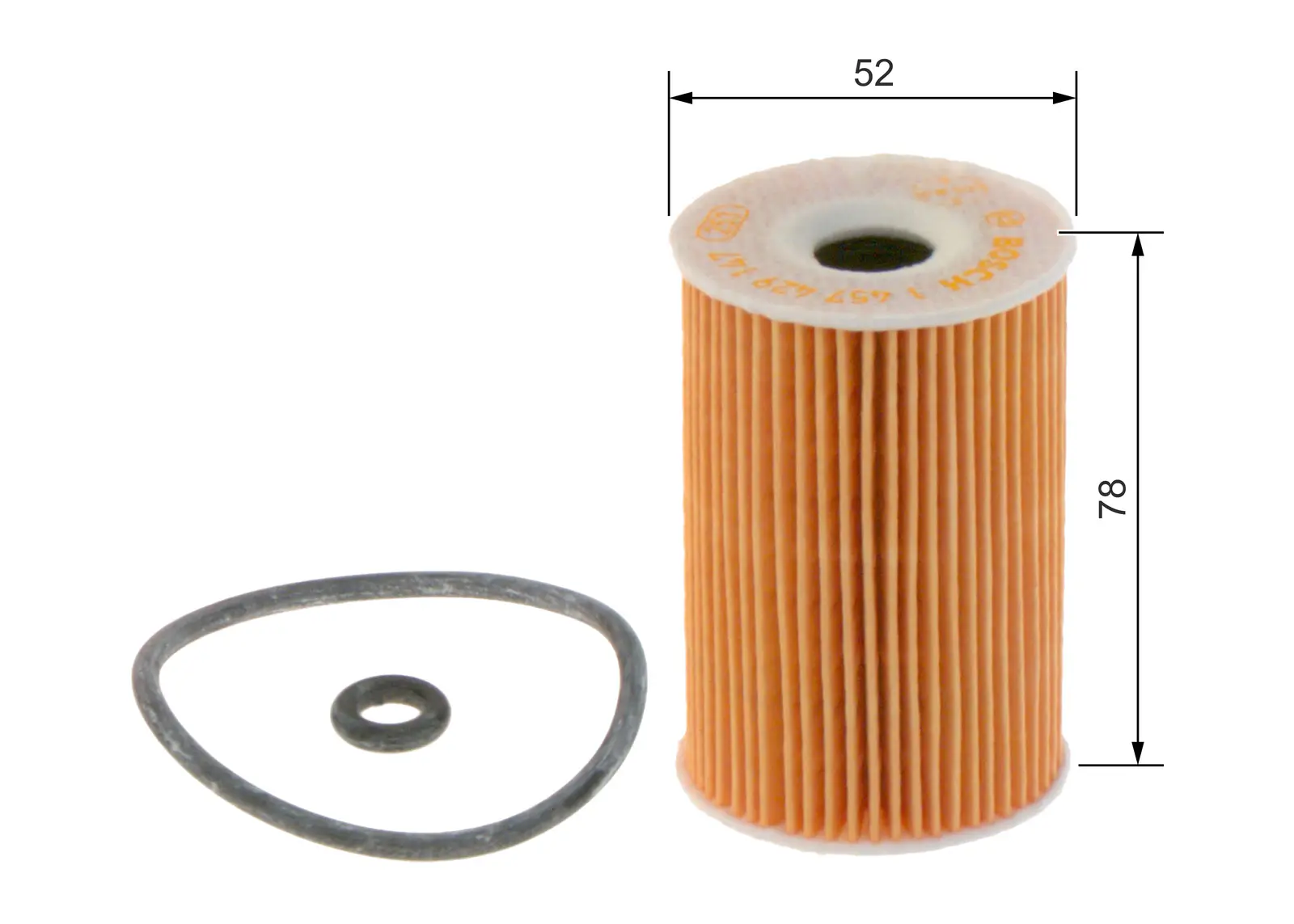 Mercedes W168 A M166 Oil Filter | BOSCH 1457429147