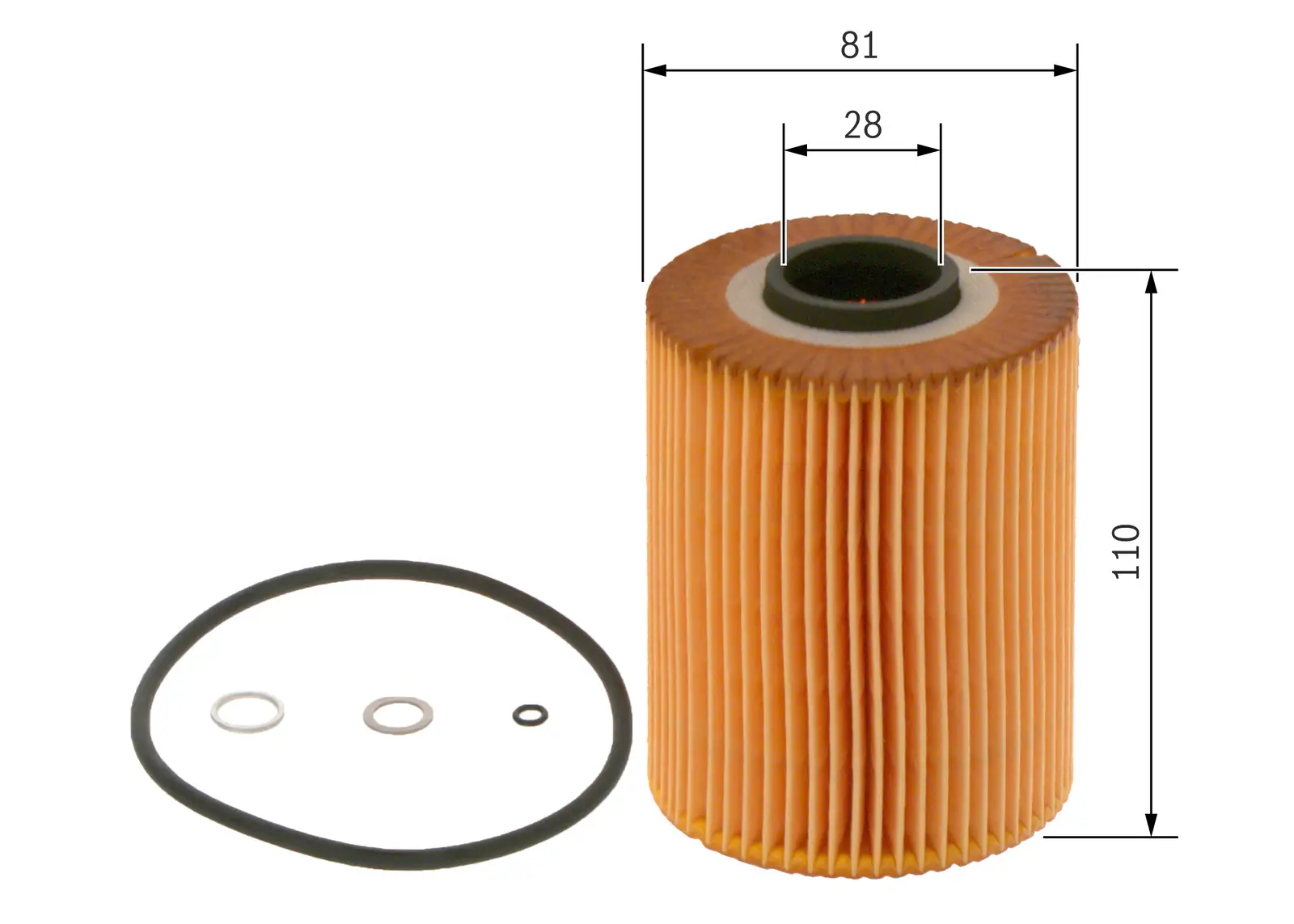 BMW 3 Serisi E36 M3 3.2 S50 Yağ Filtresi | BOSCH 1457429264