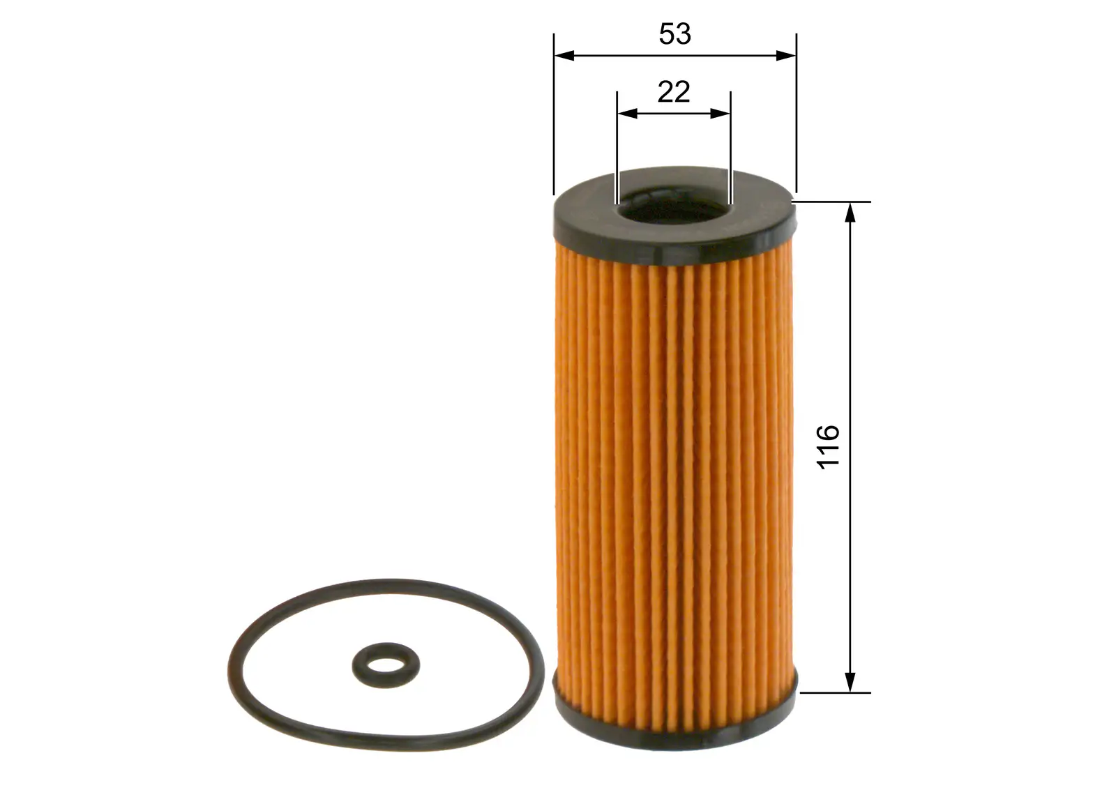 Mercedes W168 A 170CDI OM668 Oil Filter | BOSCH 1457429272