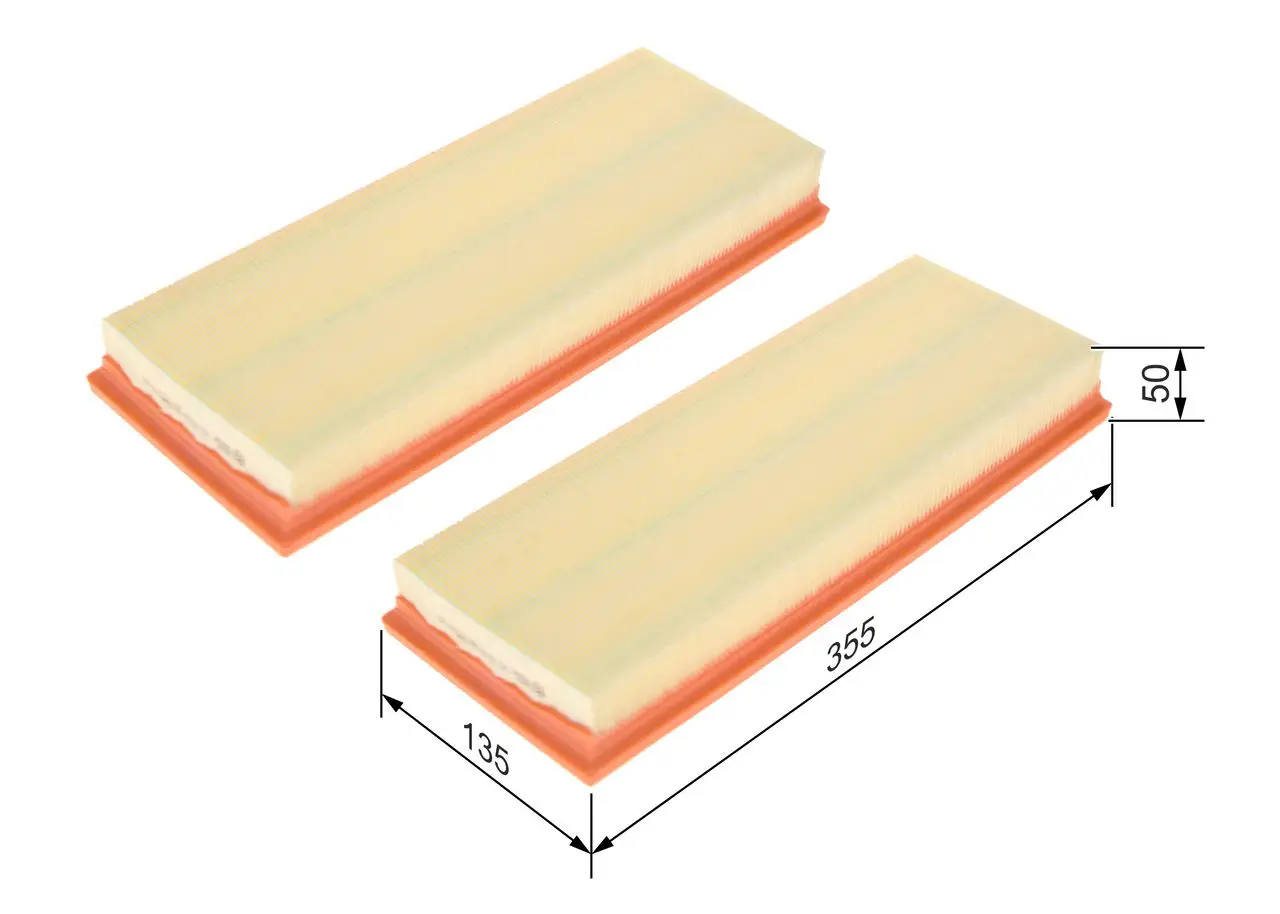Mercedes W204 C 230 M272 Air Filter | BOSCH 1457433071