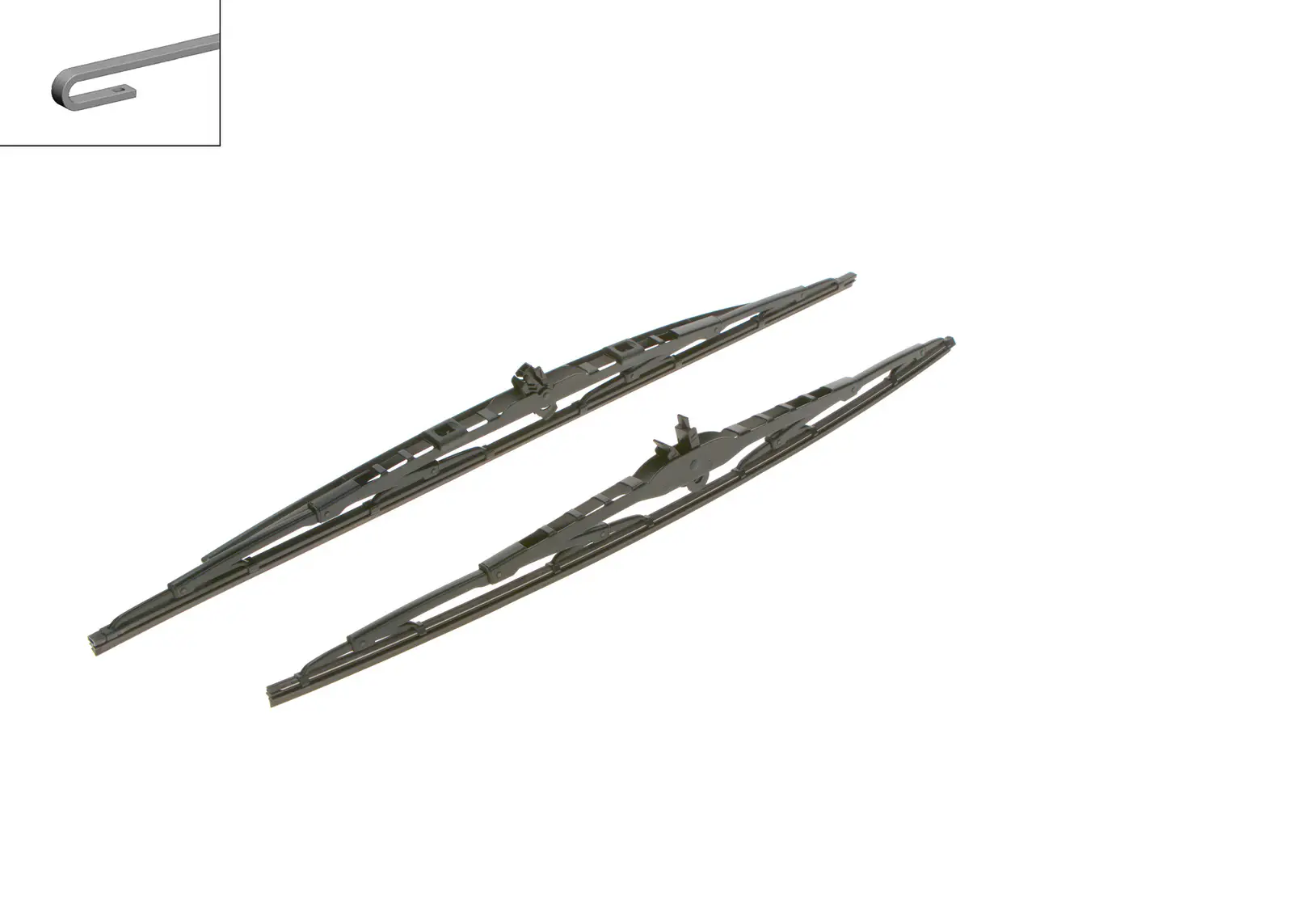 Mercedes W203 C 220CDI Spoiler Wiper Wiper Blade Set | BOSCH 3397001802