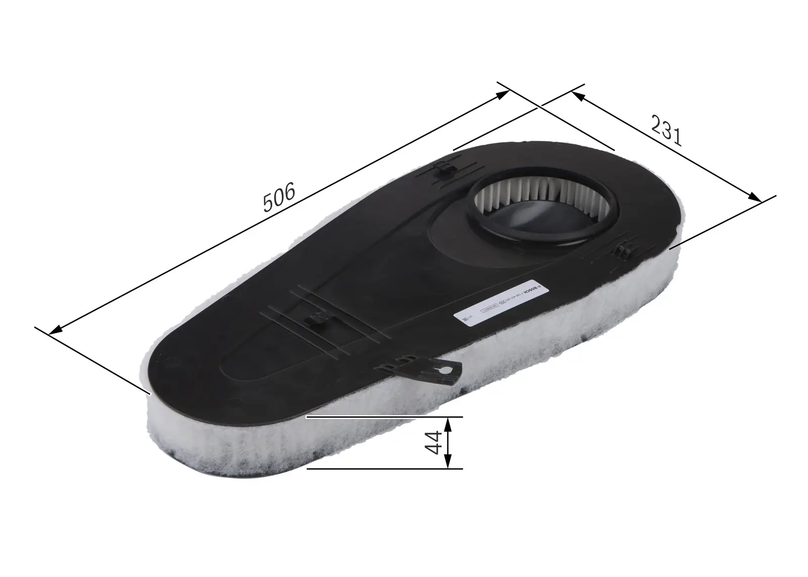 BMW F11 518d N47 Hava Filtresi | BOSCH F026400365