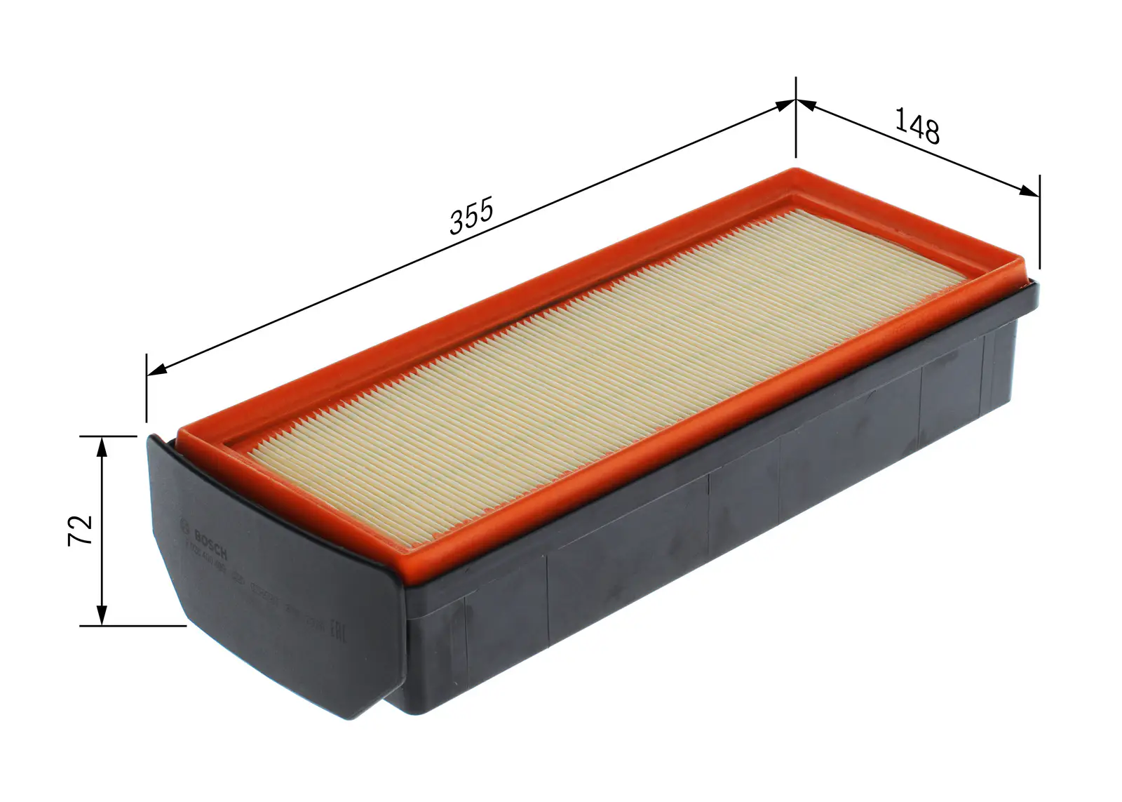 BMW F33 430d N57 Air Filter | BOSCH F026400409
