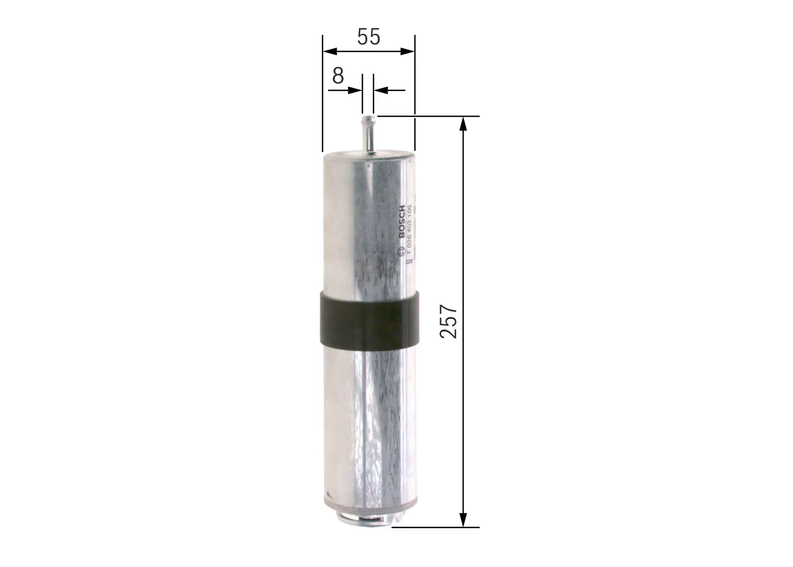 BMW E90 320d EfficientDynamics N47 Fuel Filter | BOSCH F026402106