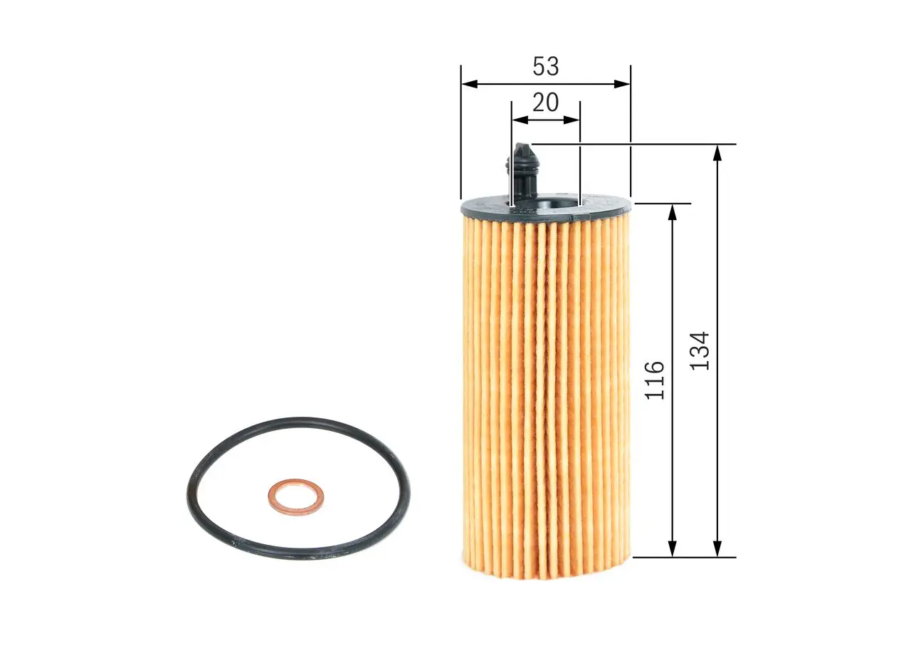 BMW G20 330i B46 Yağ Filtresi | BOSCH F026407205