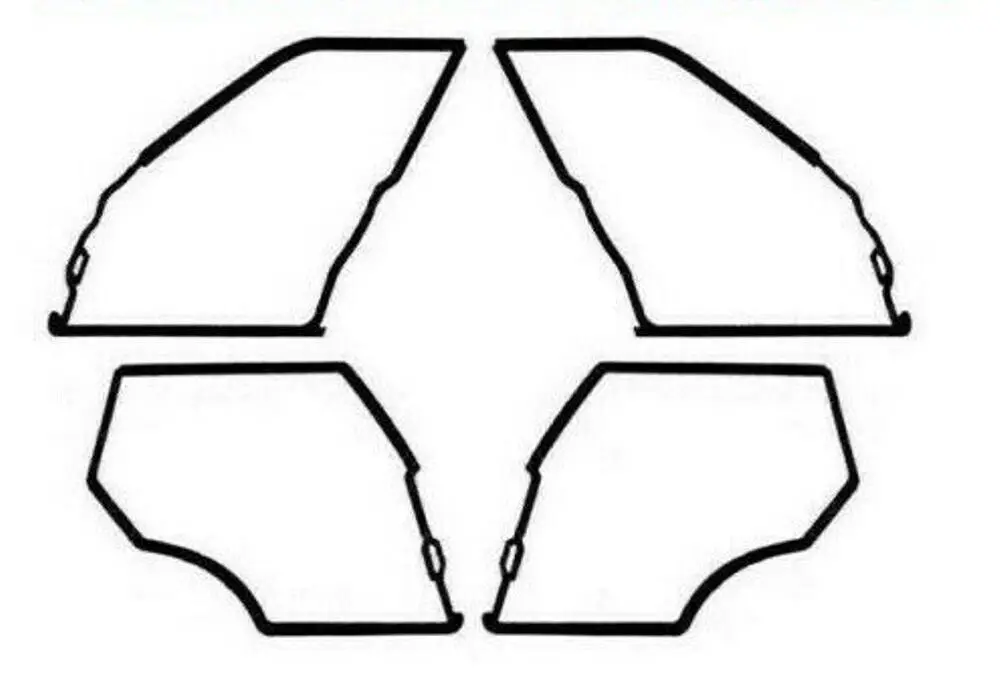 Mercedes E-Class W124 Door Seal Kit | BU 551.105.072