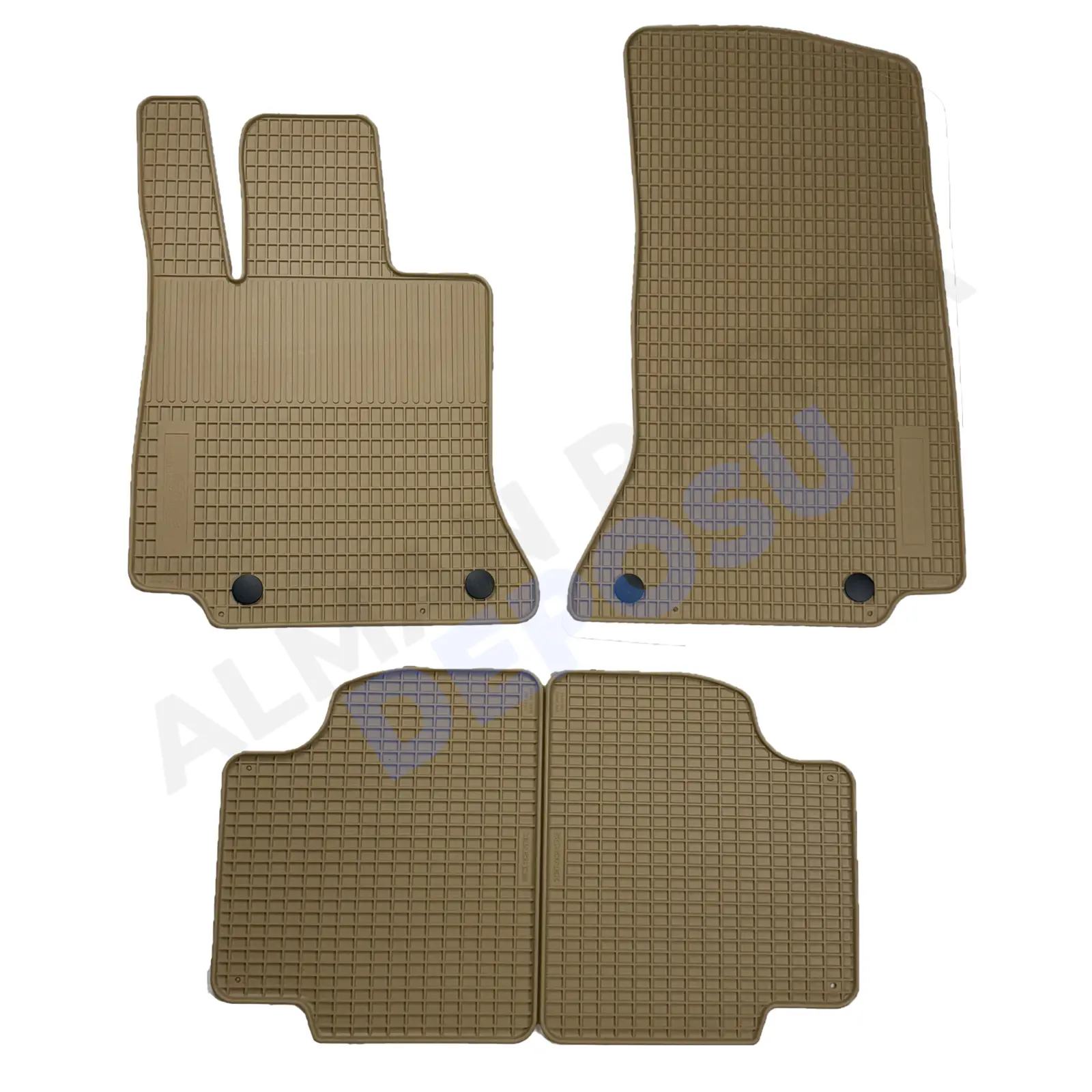 Mercedes C-Class 2020- W206 Beige Rubber Floor Mat