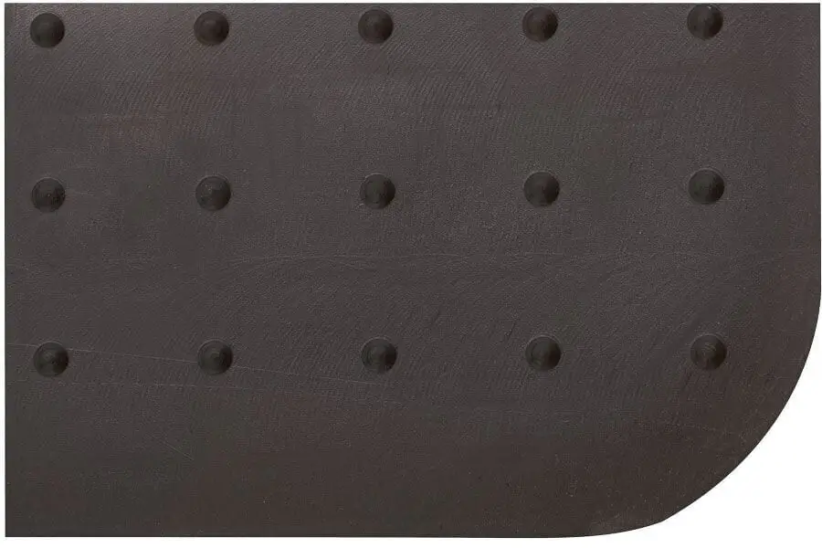 BMW E34 Black Rubber Mat - Odorless Original Cut