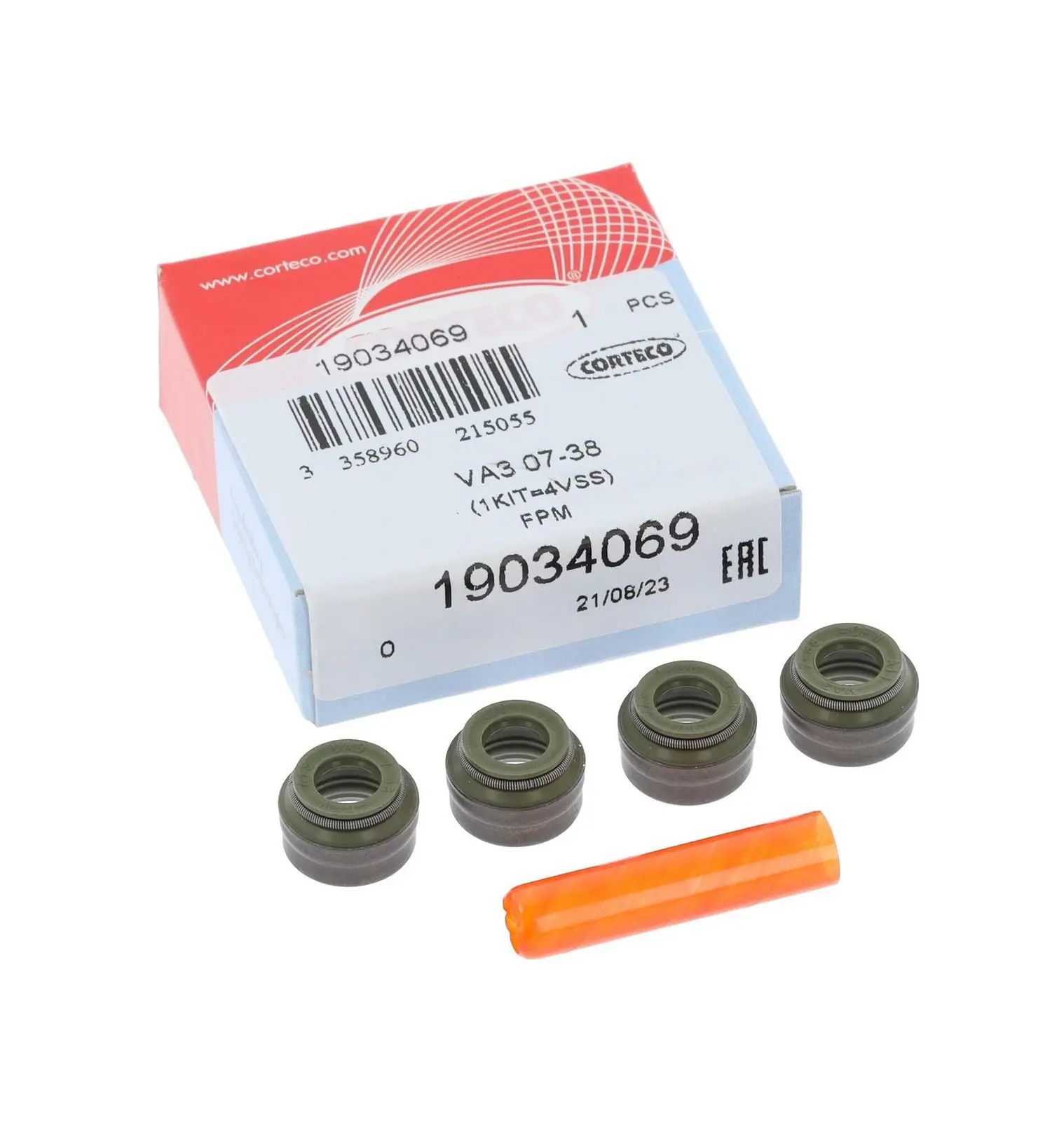 Mercedes W202 OM611 Valve Tire Set | CORTECO 19034069
