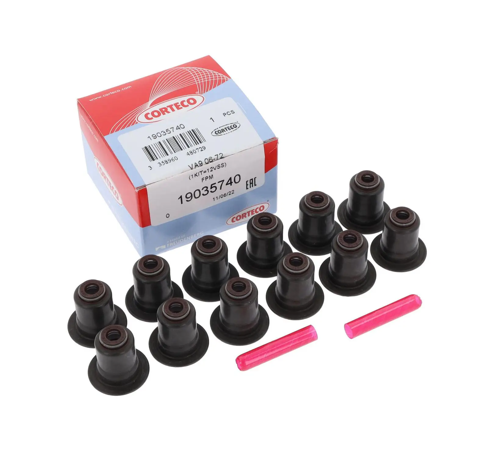 BMW 1 Series F20 N55 Valve Tire Set | CORTECO 19035740
