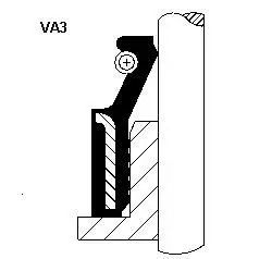 Mercedes W124 OM601 Supap Lastiği | CORTECO 49472874