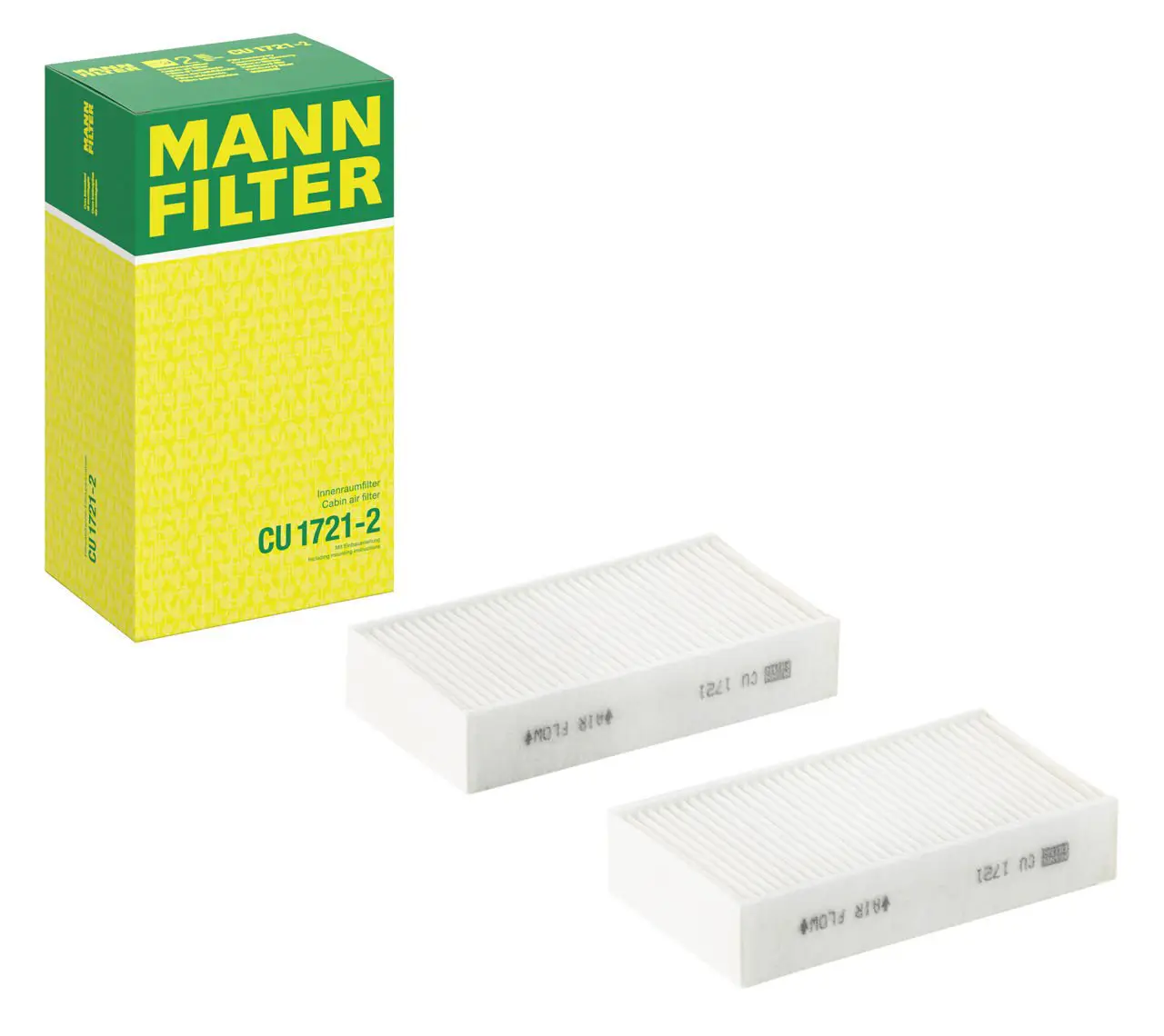BMW X3 F25 20 dX B47 Cabin Air Filter | MANN CU 1721-2 BMW X