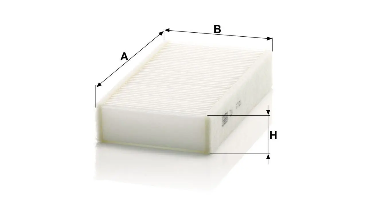 BMW X3 F25 20 dX B47 Cabin Air Filter | MANN CU 1721-2 BMW X
