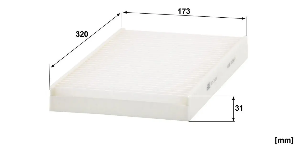 BMW 5 Series E60/61 520d N47 Cabin Filter | MANN CU 3139 BMW