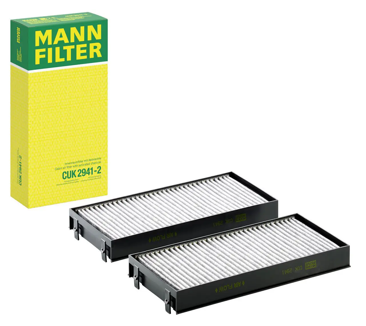 BMW X5 E70 3.0 d M57 Cabin Filter | MANN CUK 2941-2 BMW X6 F