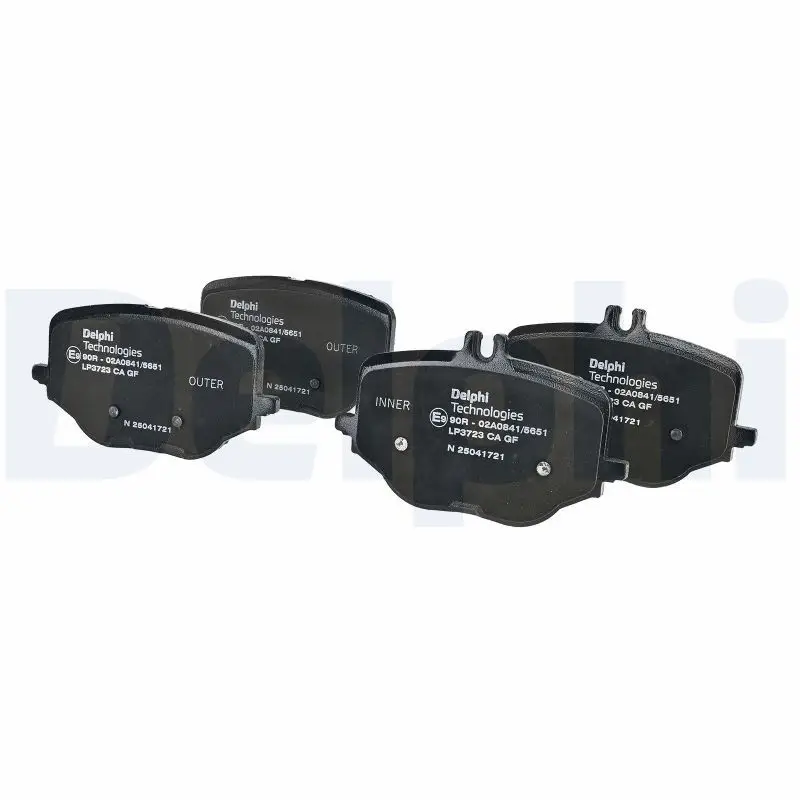 Mercedes W223 Brake Brake Pad Rear | DELPHI LP3723