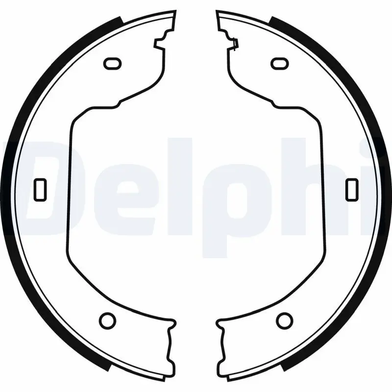 BMW 3 Series E46 El Brake Brake Pad Set | DELPHI LS1920