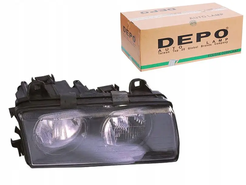 BMW E36 Right Headlight Without Lens | DEPO