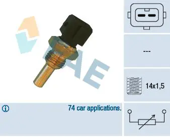 BMW E36 M40 Temperature Sensor | FAE 32560