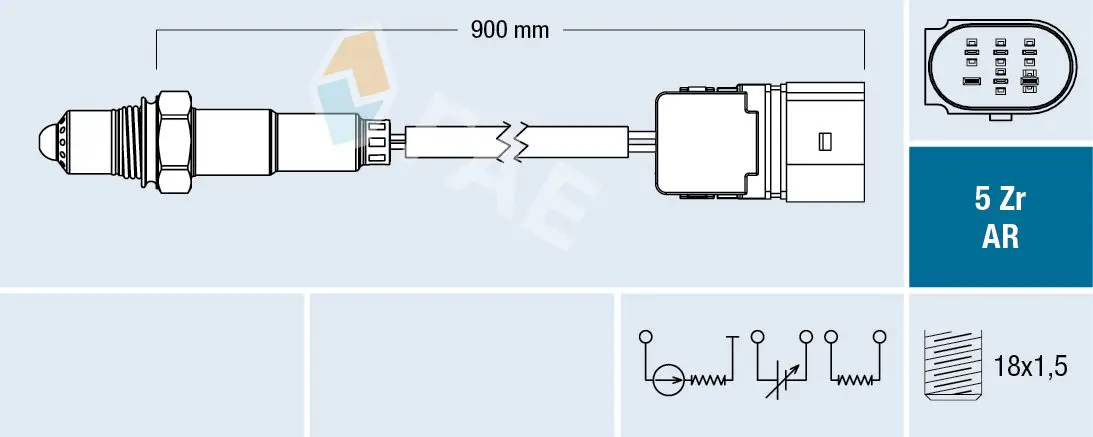 Mercedes C-Class W203 M271 Lambda Sensor | FAE 75021